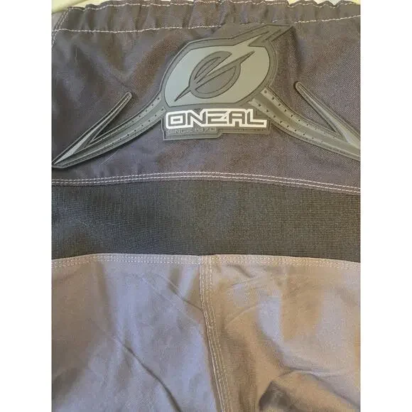 O'Neal Tapered Element Trail Pant Black Gray White Sz 38 Mens Moto